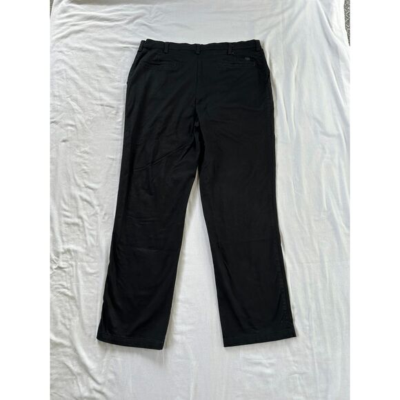 Men's Black Wrangler Relaxed Fit Work Pants, Size 40x34 - Picture 8 of 8